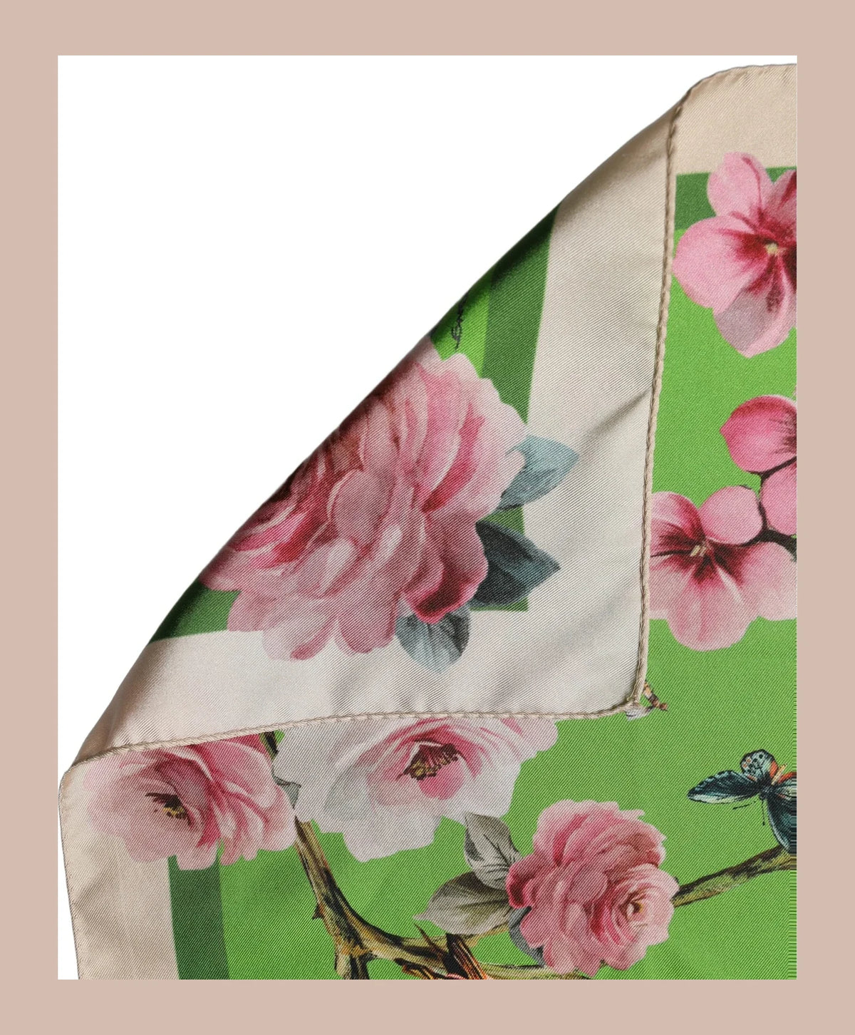 Dolce & Gabbana Scarves & Shawl in green, Silk — view 2