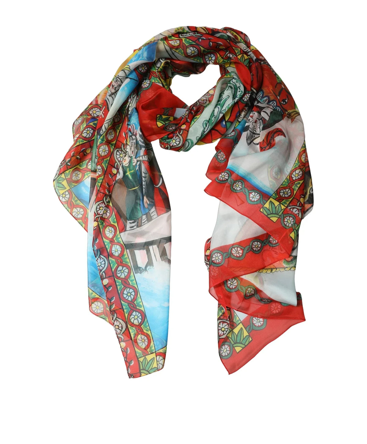 Dolce & Gabbana Scarves & Shawl in multicolor, Silk