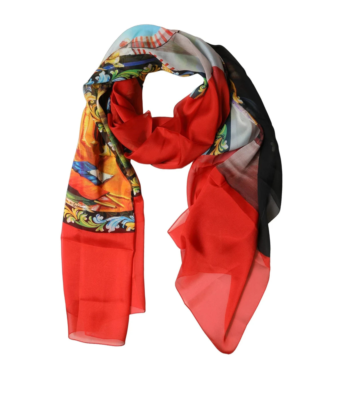 Dolce & Gabbana Scarves & Shawl in multicolor, Silk