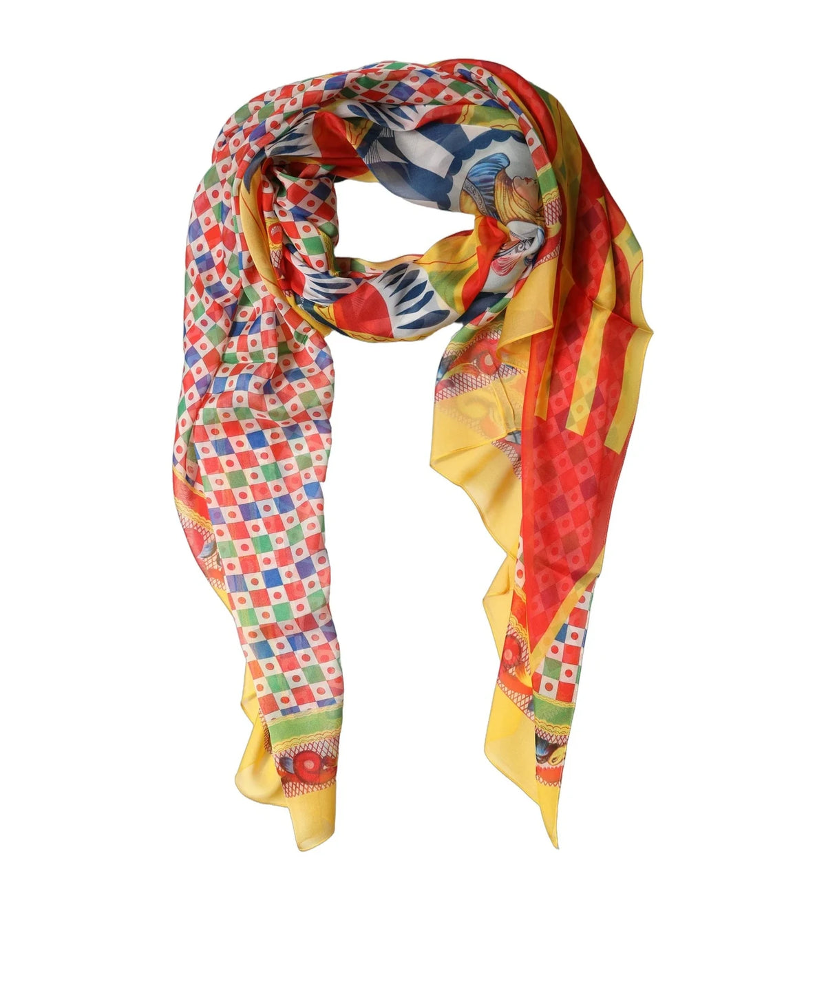 Dolce & Gabbana Scarves & Shawl in multicolor, Silk