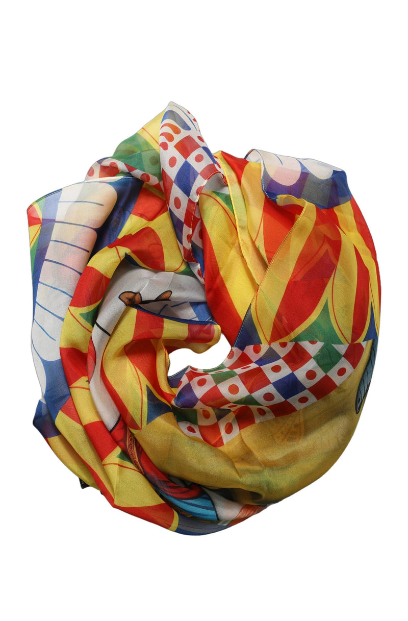 Dolce & Gabbana Scarves & Shawl in multicolor, Silk
