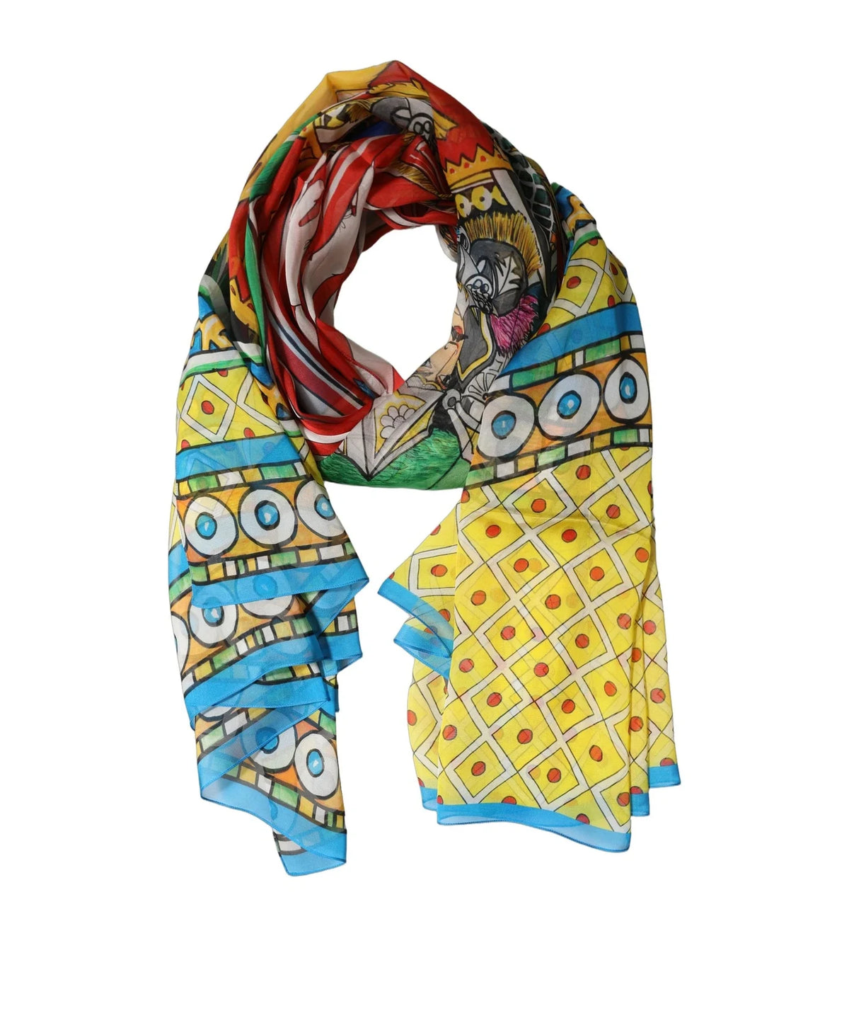 Dolce & Gabbana Scarves & Shawl in multicolor, Silk