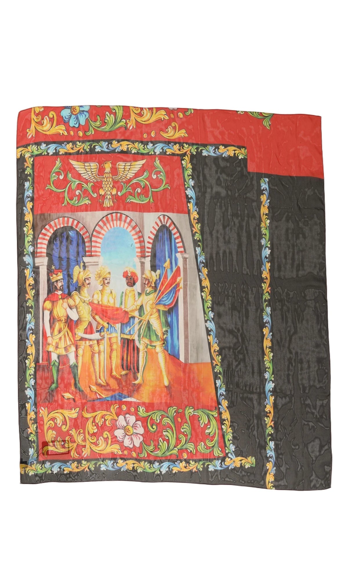Dolce & Gabbana Scarves & Shawl in multicolor, Silk — view 2