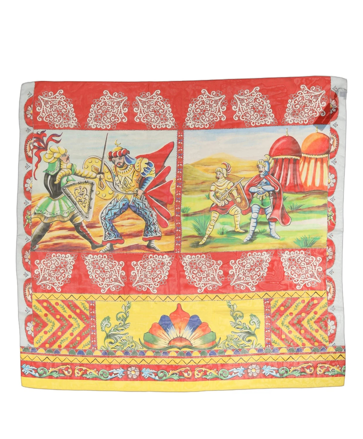 Dolce & Gabbana Scarves & Shawl in multicolor, Silk — view 2