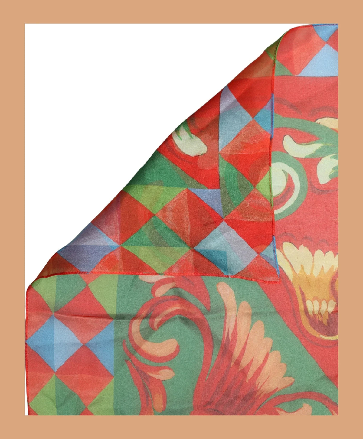 Dolce & Gabbana Scarves & Shawl in multicolor, Silk — view 3