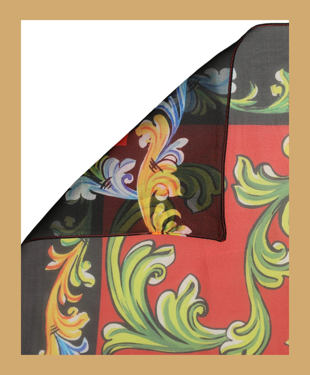 Dolce & Gabbana Scarves & Shawl in multicolor, Silk — view 3