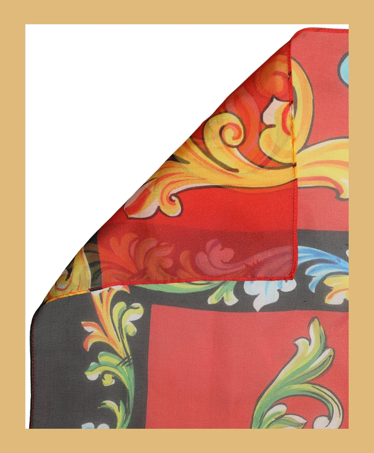 Dolce & Gabbana Scarves & Shawl in multicolor, Silk — view 3