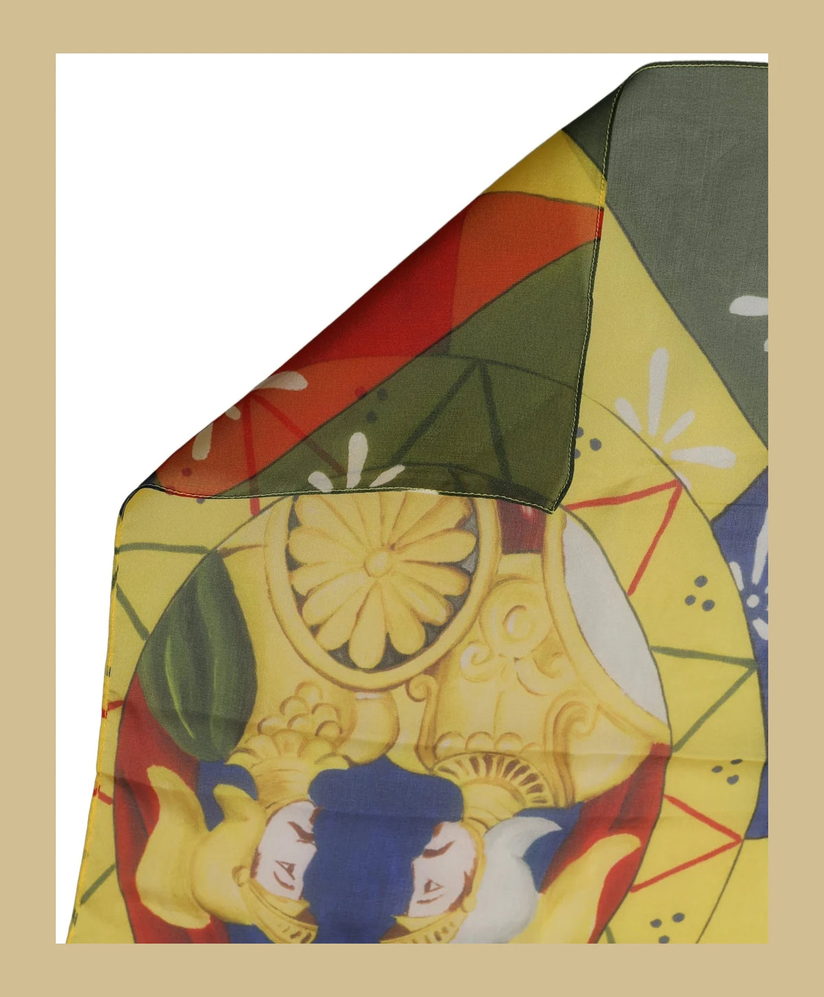 Dolce & Gabbana Scarves & Shawl in multicolor, Silk — view 3