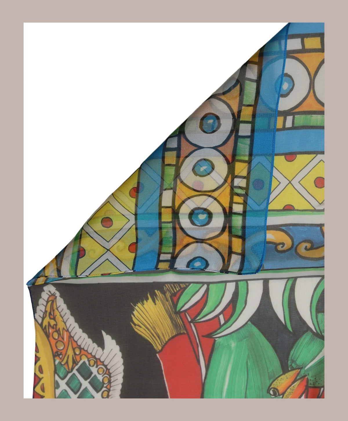 Dolce & Gabbana Scarves & Shawl in multicolor, Silk — view 3