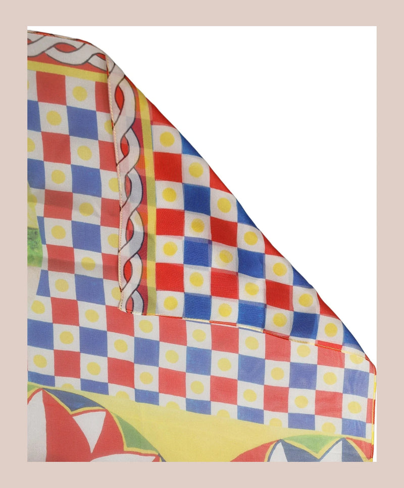 Dolce & Gabbana Scarves & Shawl in multicolor, Silk — view 3