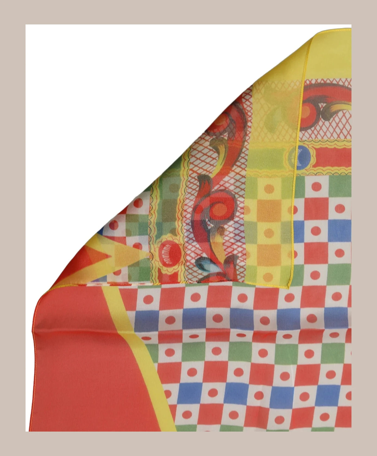 Dolce & Gabbana Scarves & Shawl in multicolor, Silk — view 3