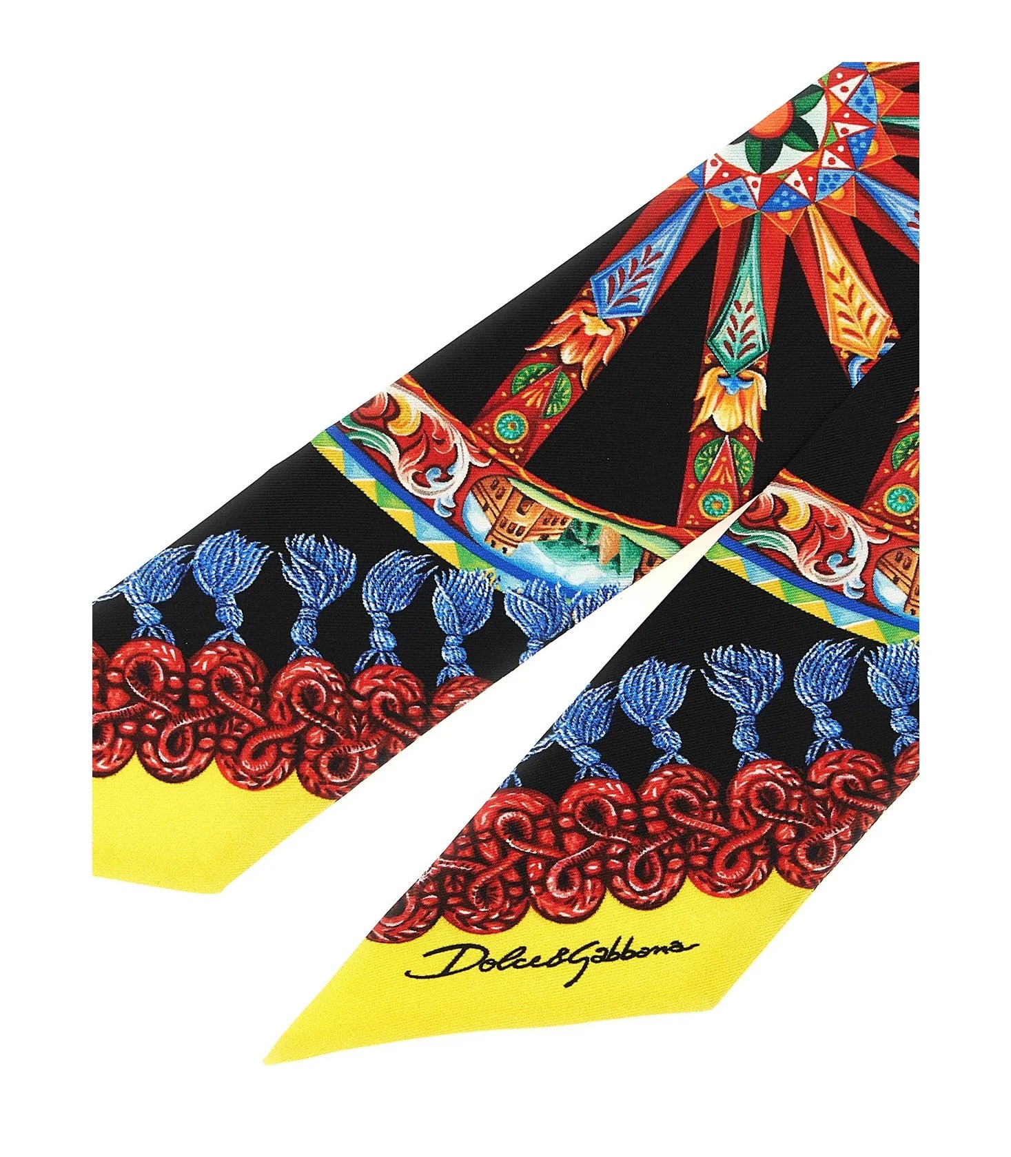 Dolce & Gabbana Scarves & Shawl in multicolor, Silk — view 3