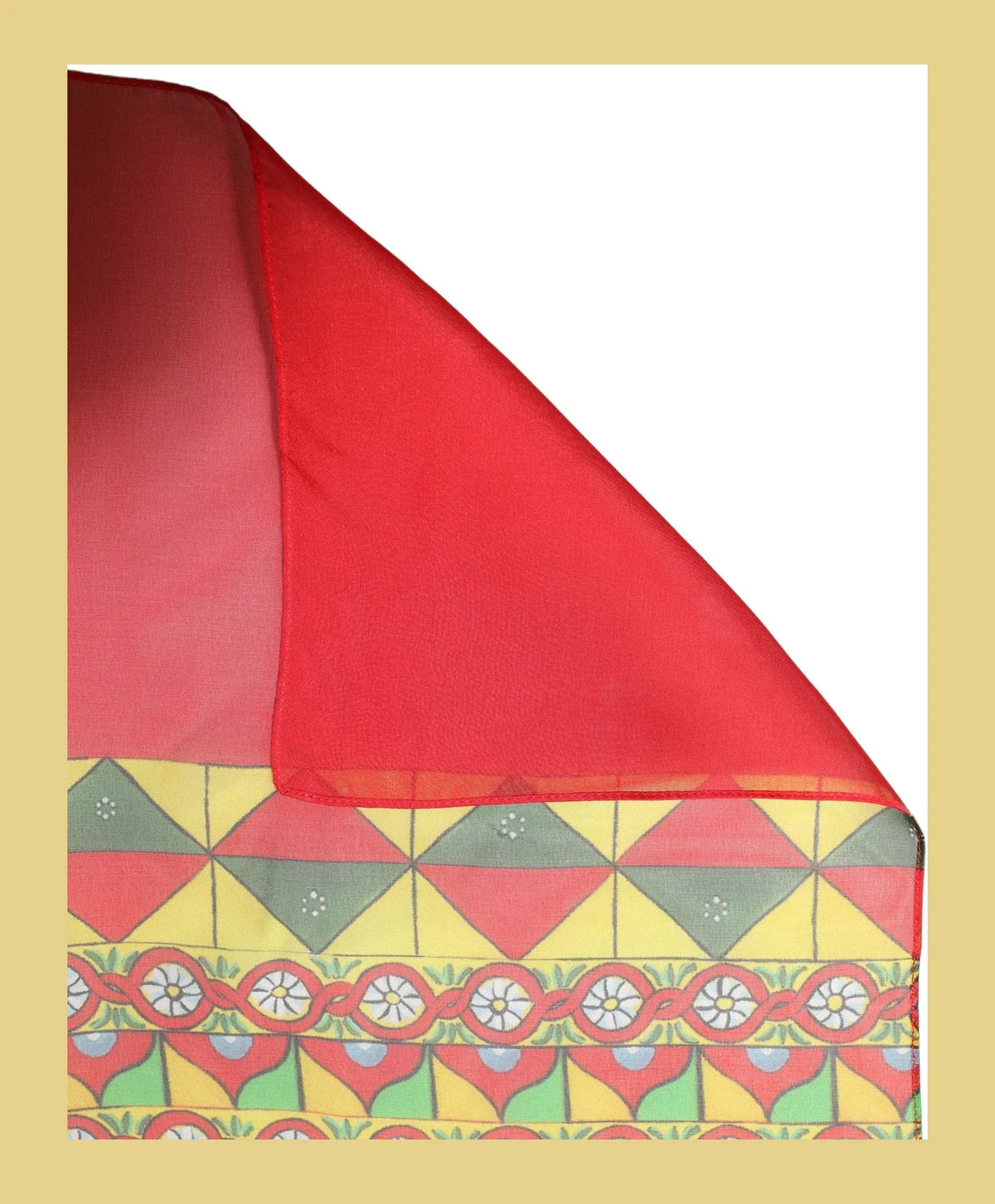 Dolce & Gabbana Scarves & Shawl in red, Silk — view 2