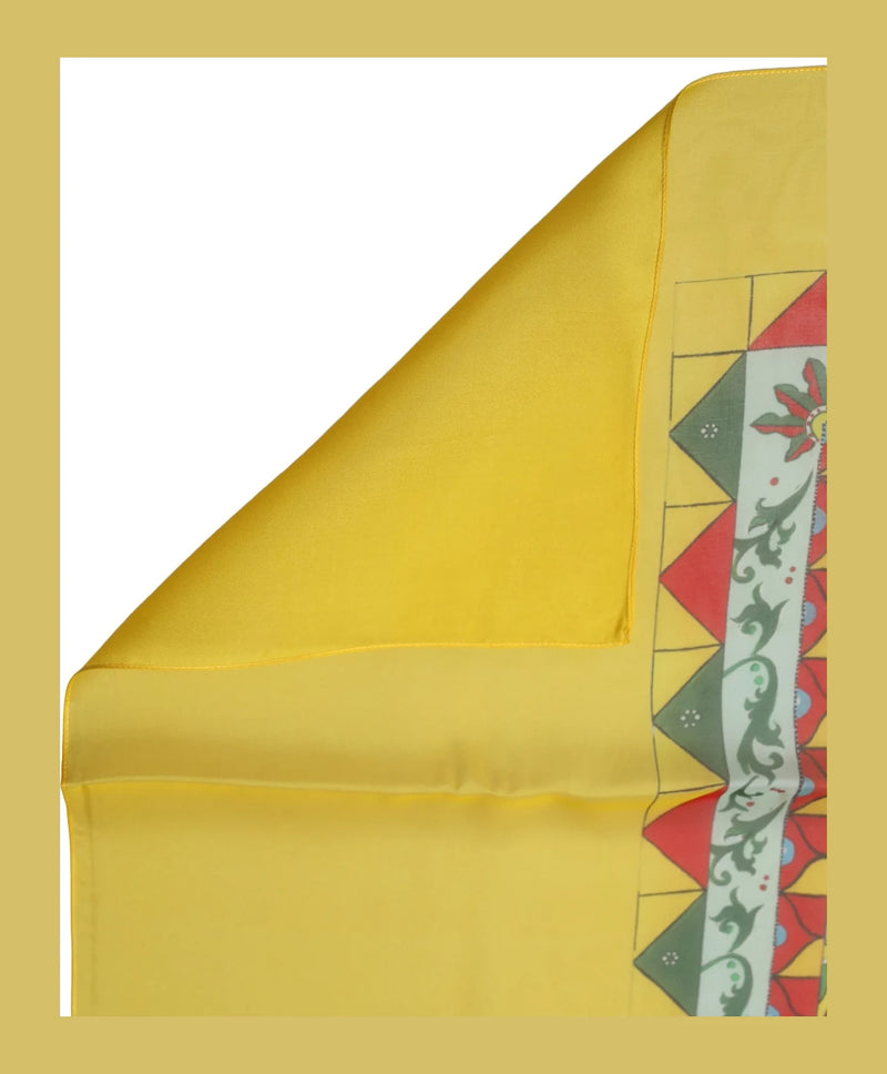 Dolce & Gabbana Scarves & Shawl in yellow, Silk — view 3