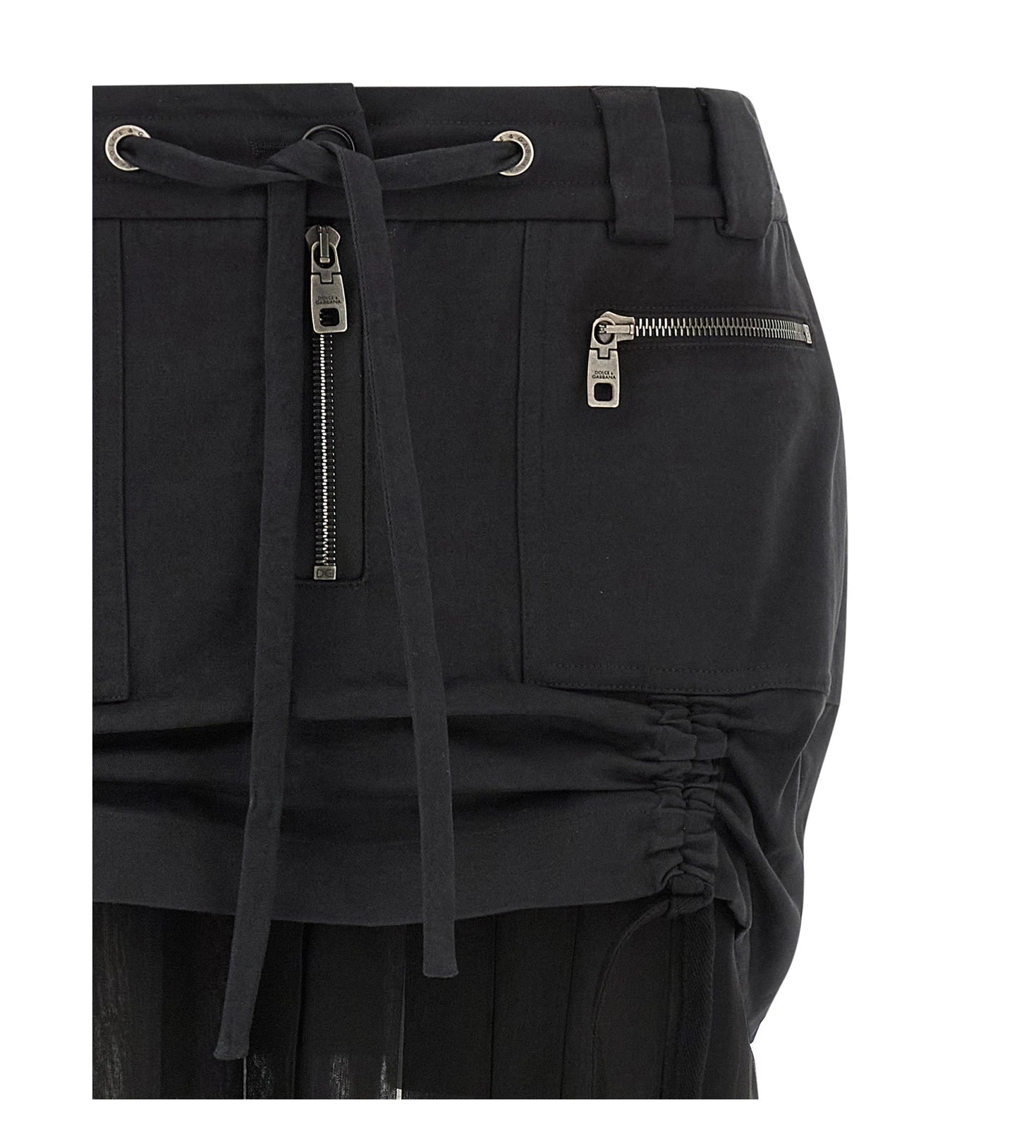 Dolce & Gabbana Skirt in black, Silk — view 3