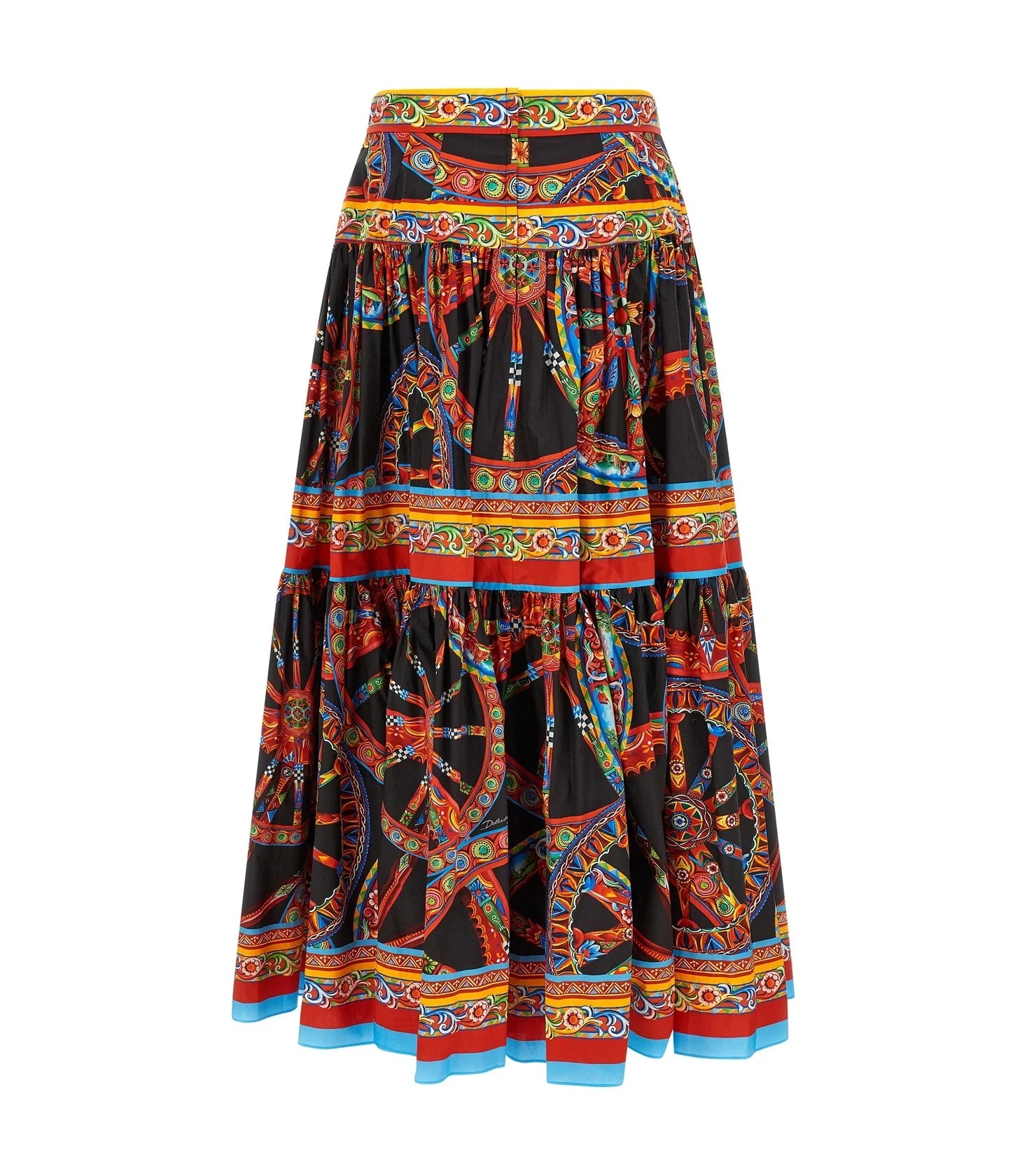 Dolce & Gabbana Skirt in multicolor, Cotton — view 2