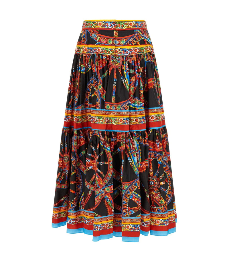 Dolce & Gabbana Skirt in multicolor, Cotton — view 2
