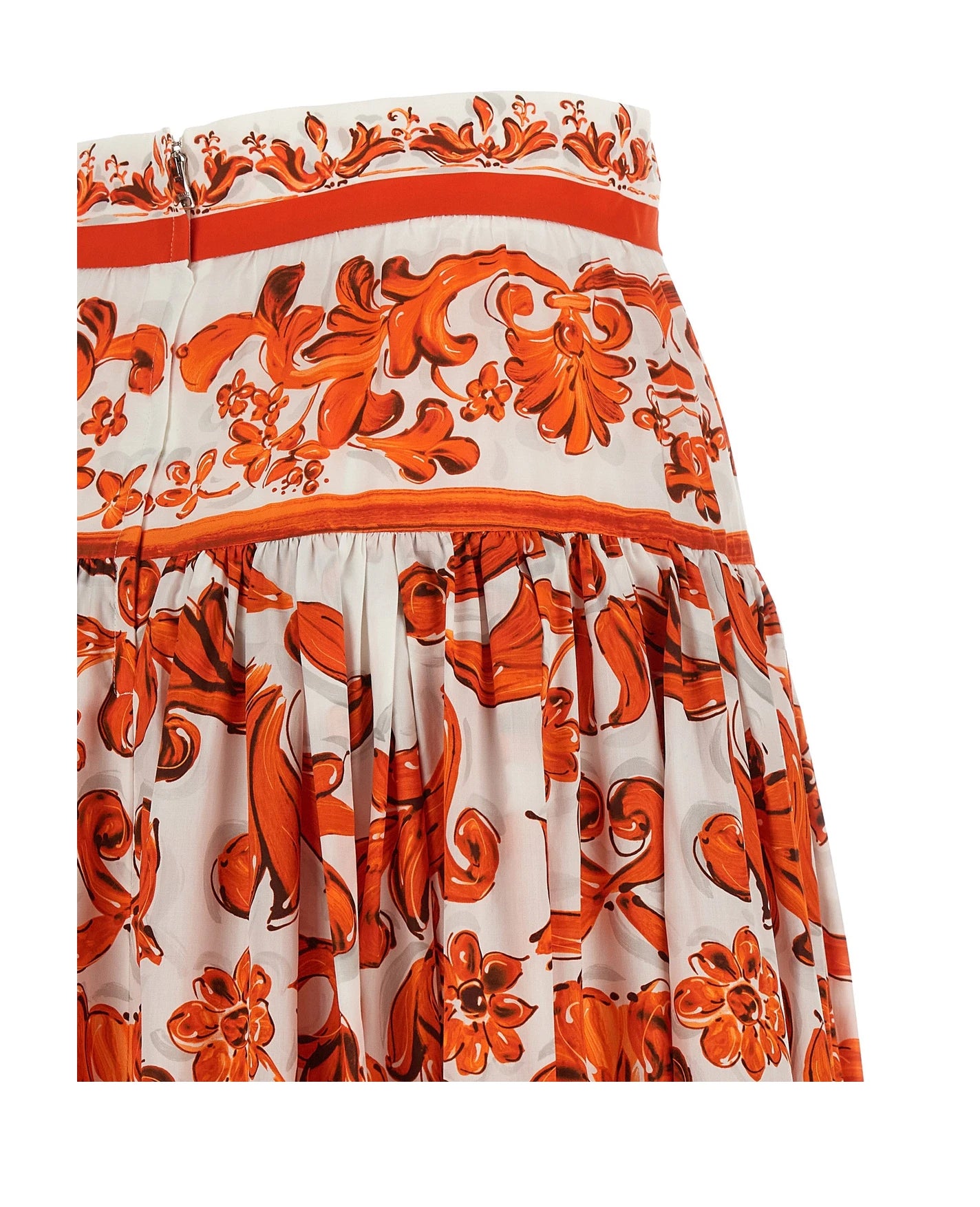 Dolce & Gabbana Skirt in orange, Cotton — view 4
