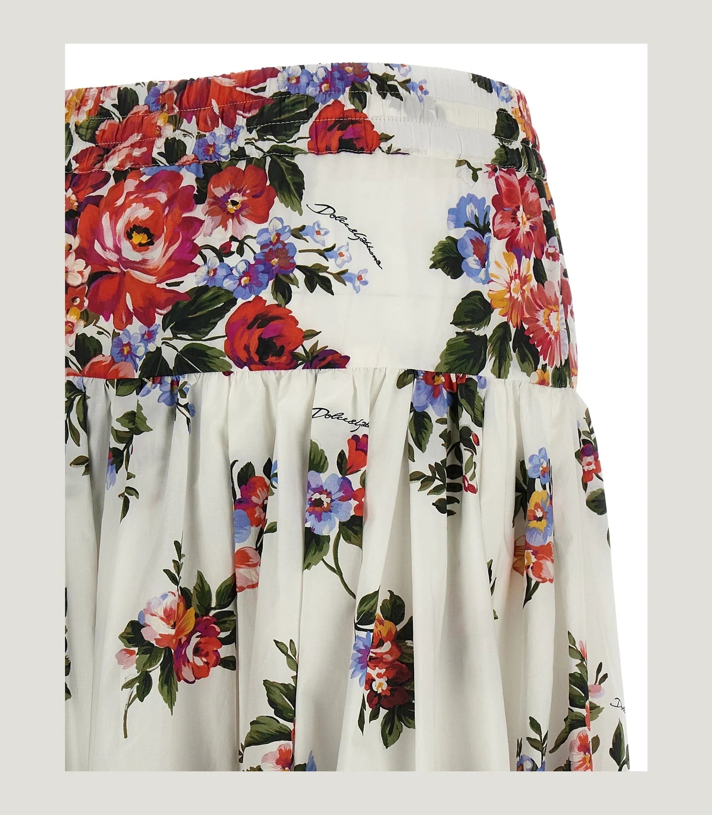 Dolce & Gabbana Skirt in white, Cotton — view 4