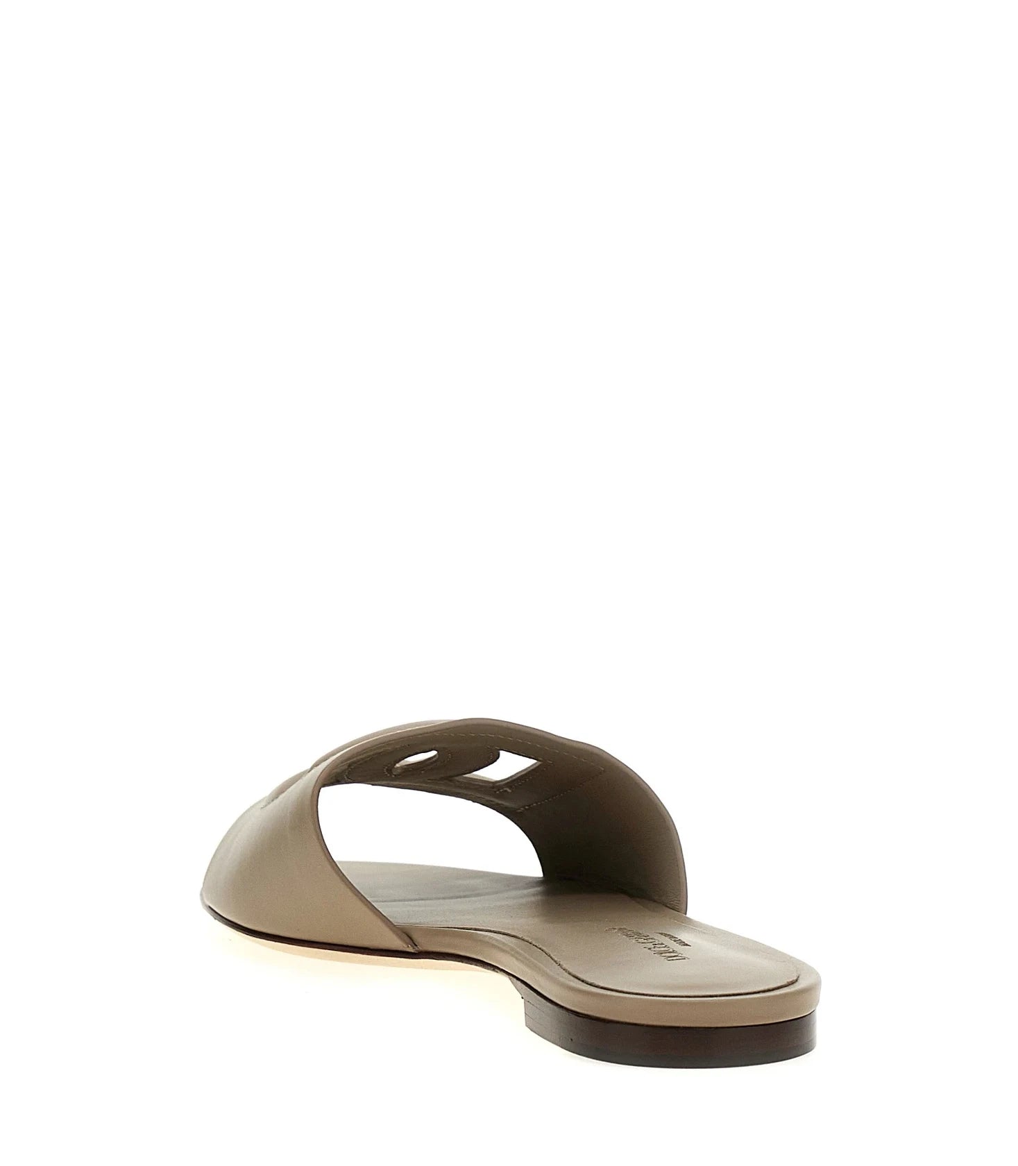 Dolce & Gabbana Gray Slides 