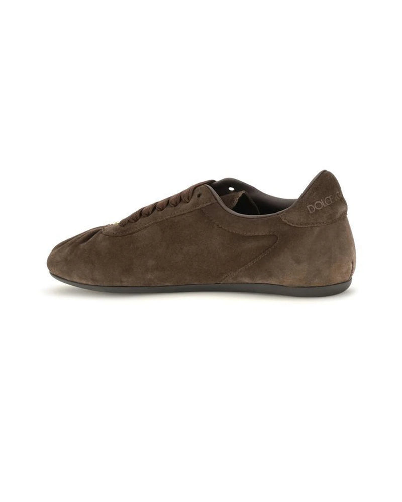Dolce & Gabbana Sneakers in brown, Suede — view 3