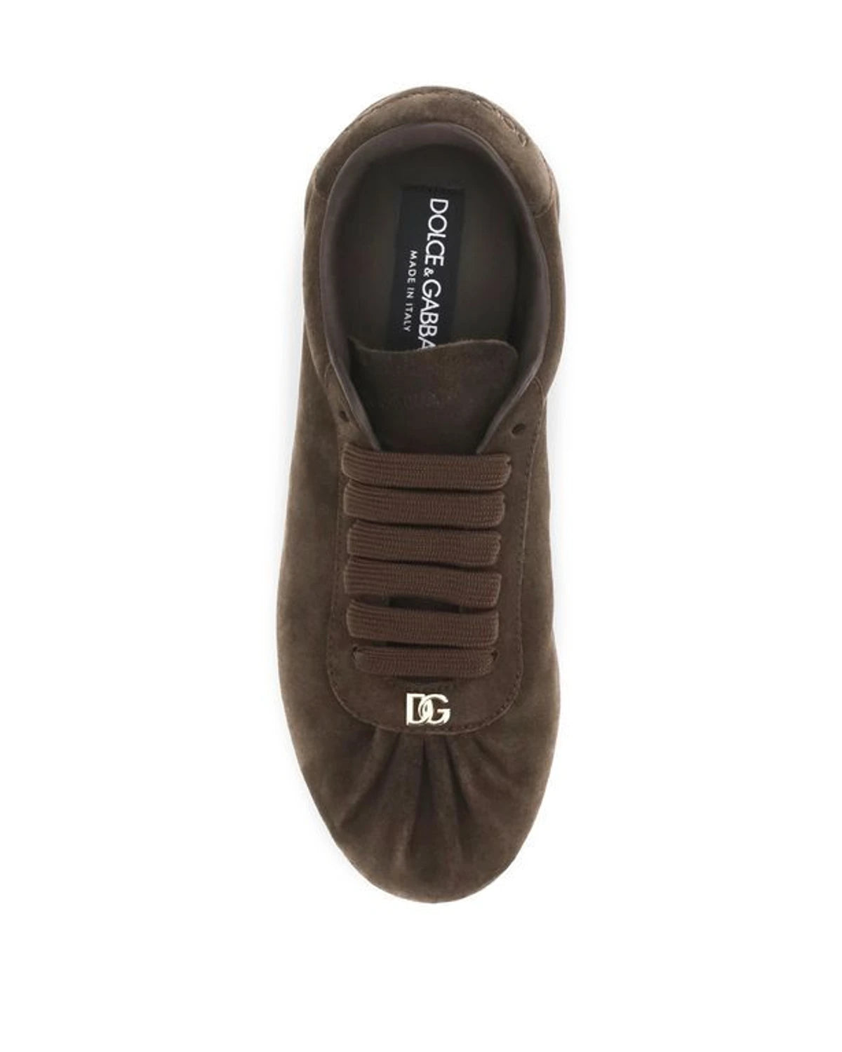 Dolce & Gabbana Sneakers in brown, Suede — view 4