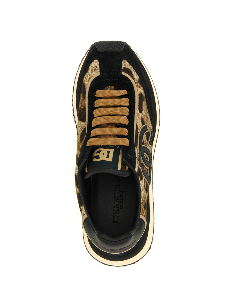 Dolce & Gabbana Sneakers in multicolor, Cotton — view 4