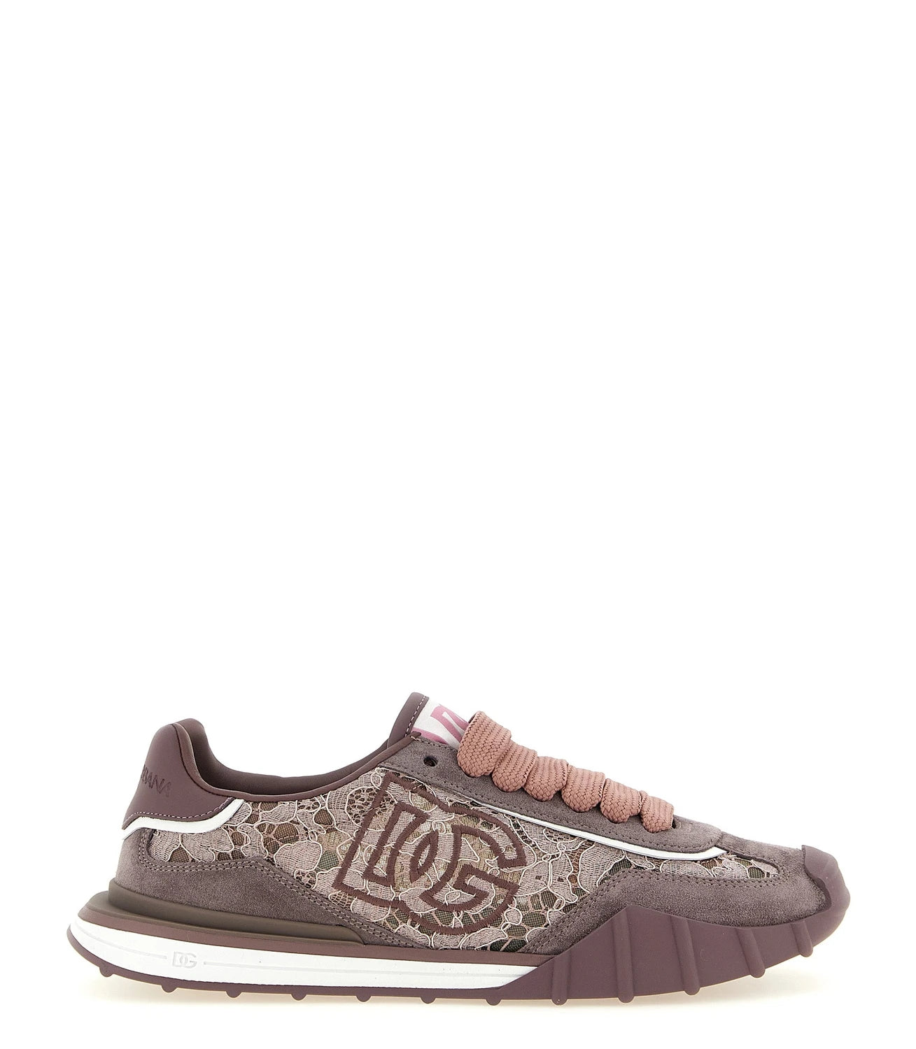 Dolce & Gabbana Sneakers in purple, Leather