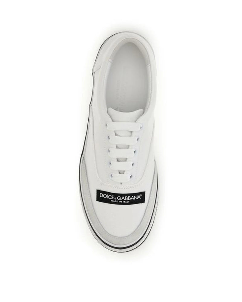 Dolce & Gabbana Sneakers in white, Cotton — view 4