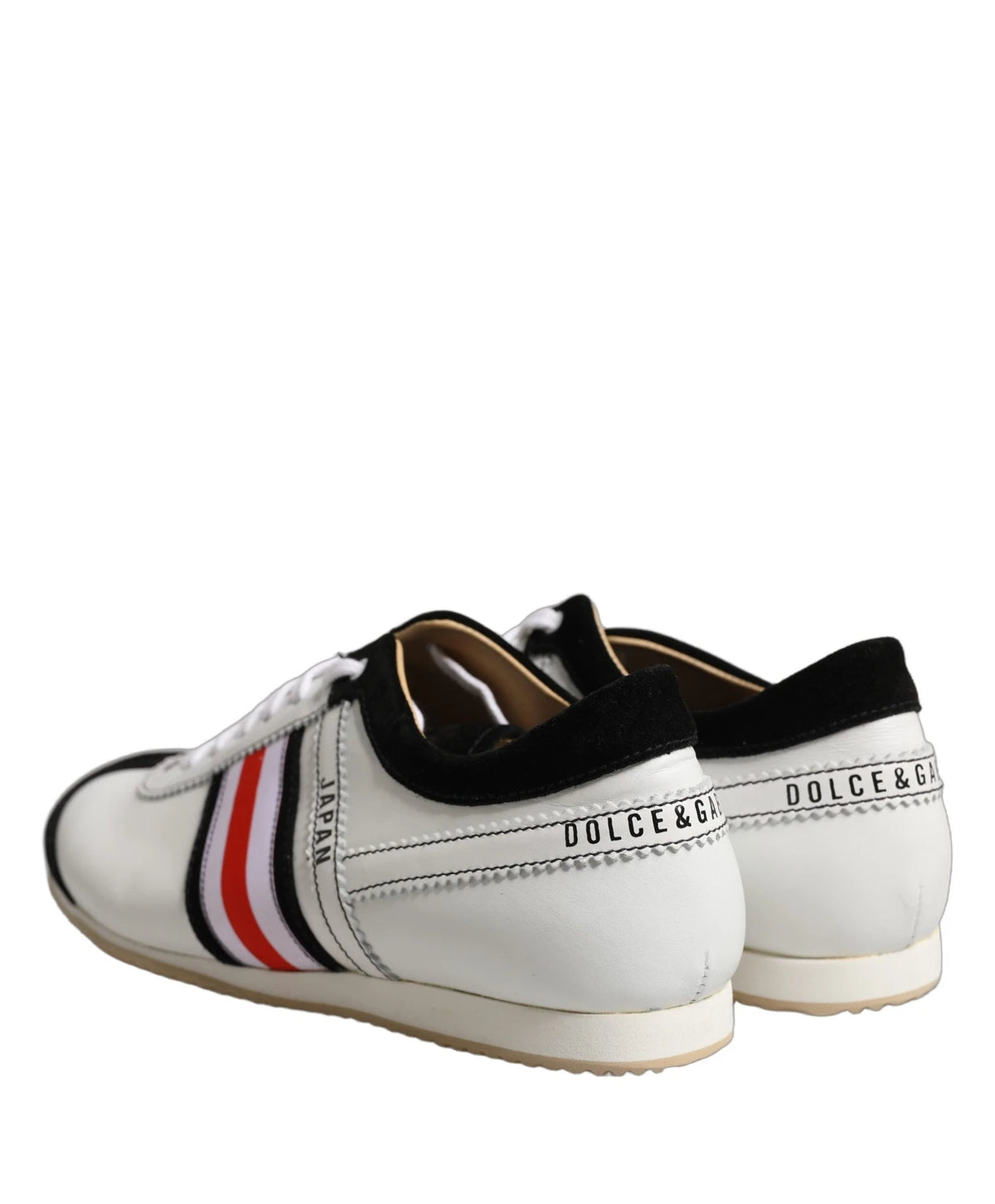 Dolce & Gabbana Sneakers in white, Leather — view 5