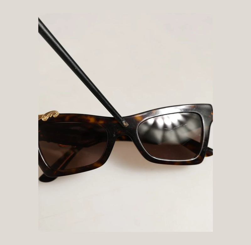 Dolce & Gabbana Sunglasse in brown, Metal
