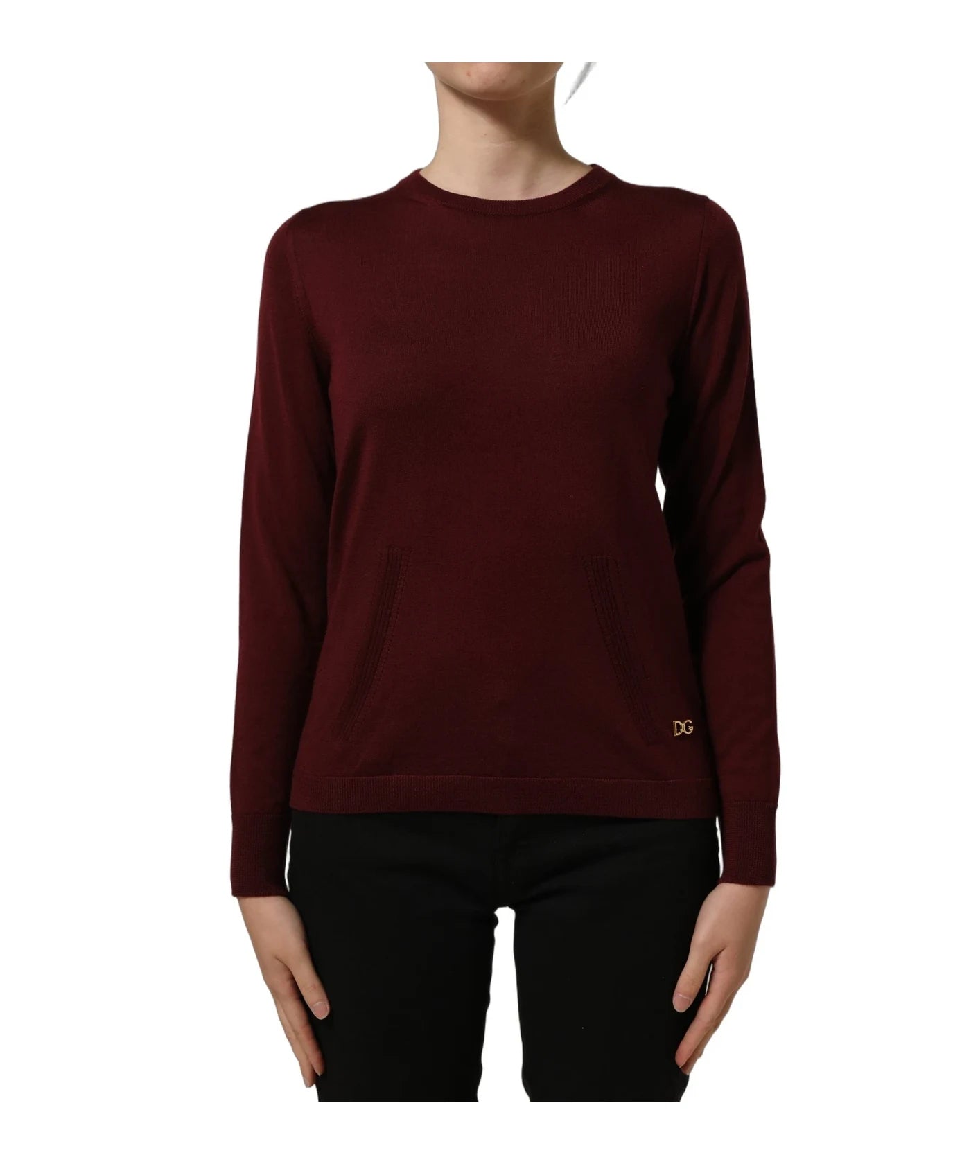 Dolce & Gabbana Sweater in red, Virgin Wool — view 3