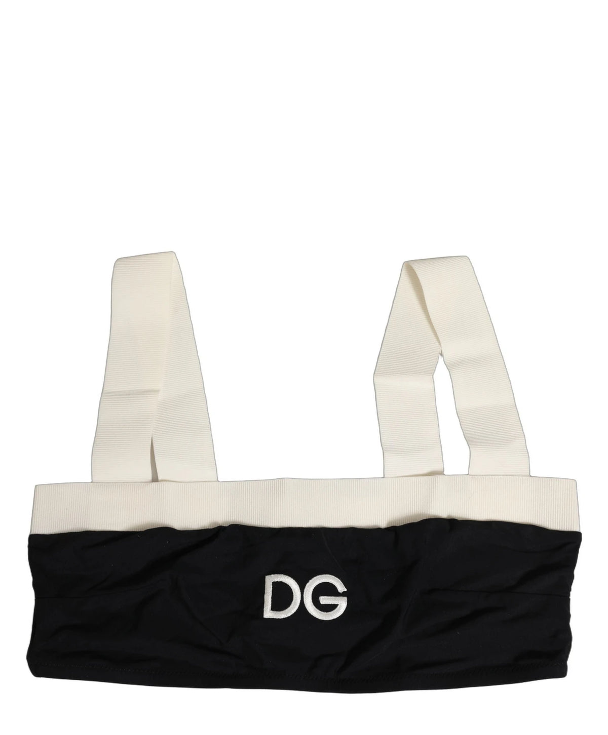 Dolce & Gabbana Swimwear Top in black, Cotton