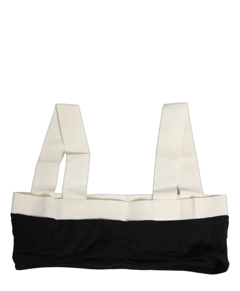 Dolce & Gabbana Swimwear Top in black, Cotton — view 2
