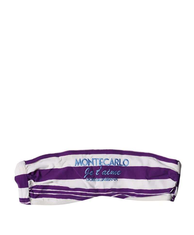 Dolce & Gabbana Swimwear Top in multicolor, Elastane — view 2