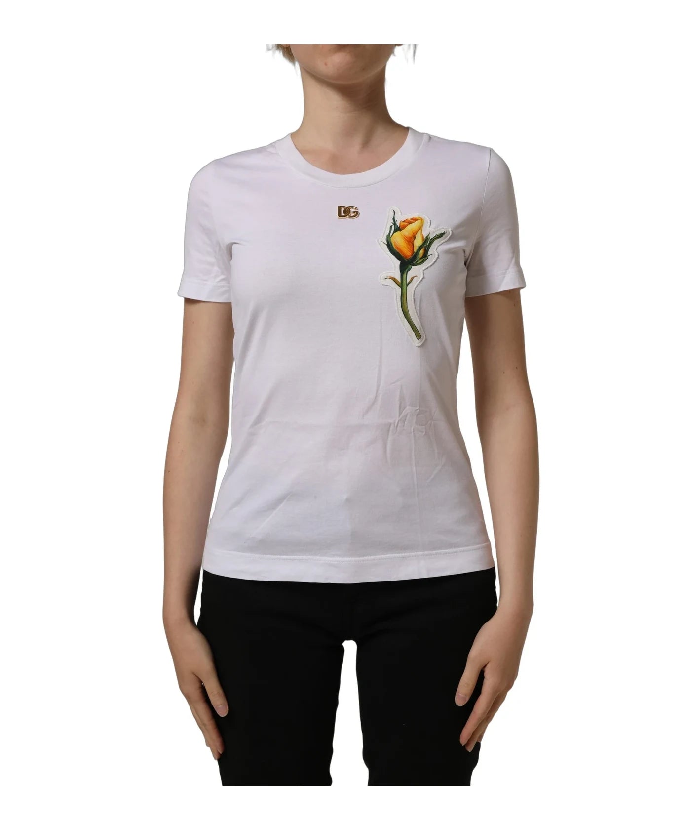 Dolce & Gabbana T-Shirt in white, Cotton — view 2
