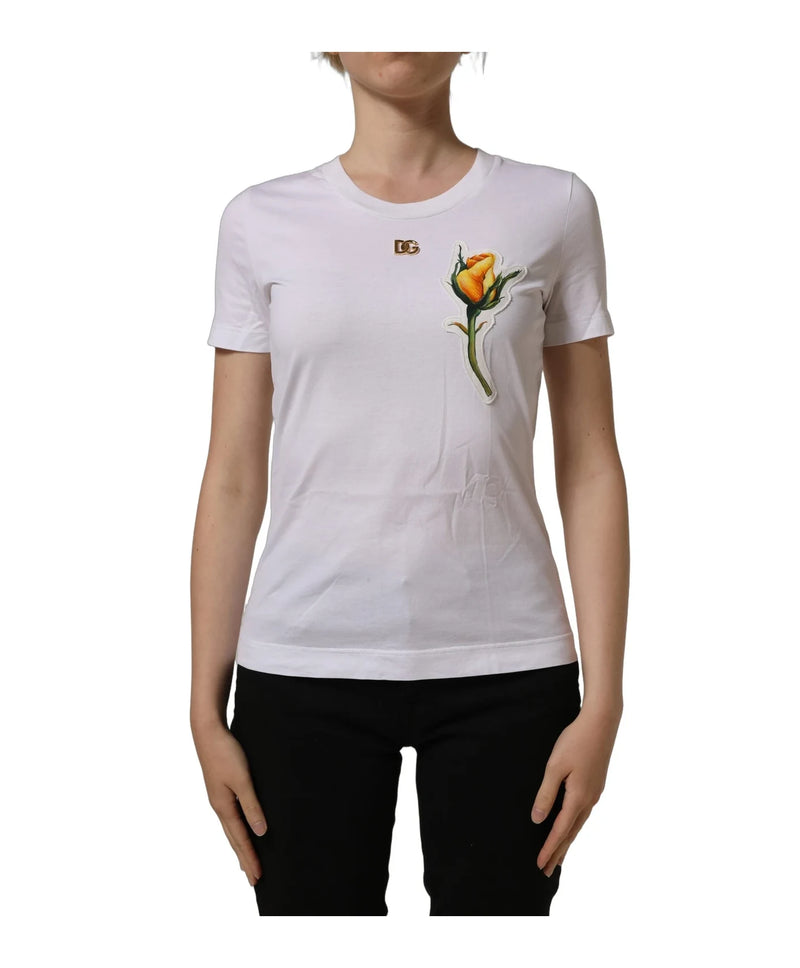Dolce & Gabbana T-Shirt in white, Cotton — view 2