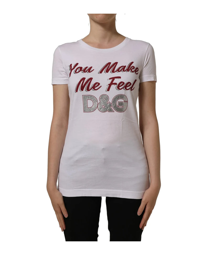 Dolce & Gabbana T-Shirt in white, Cotton — view 2