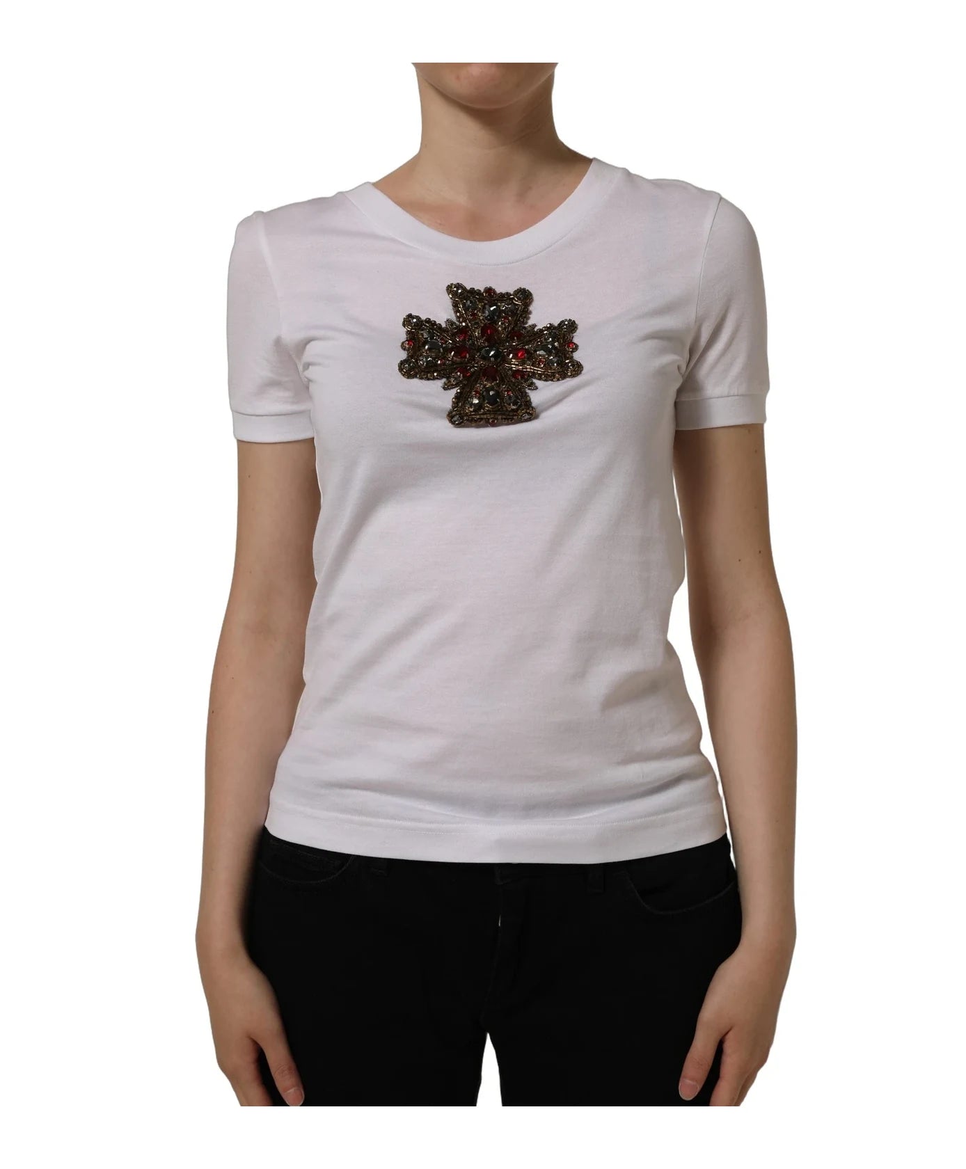 Dolce & Gabbana T-Shirt in white, Cotton — view 3