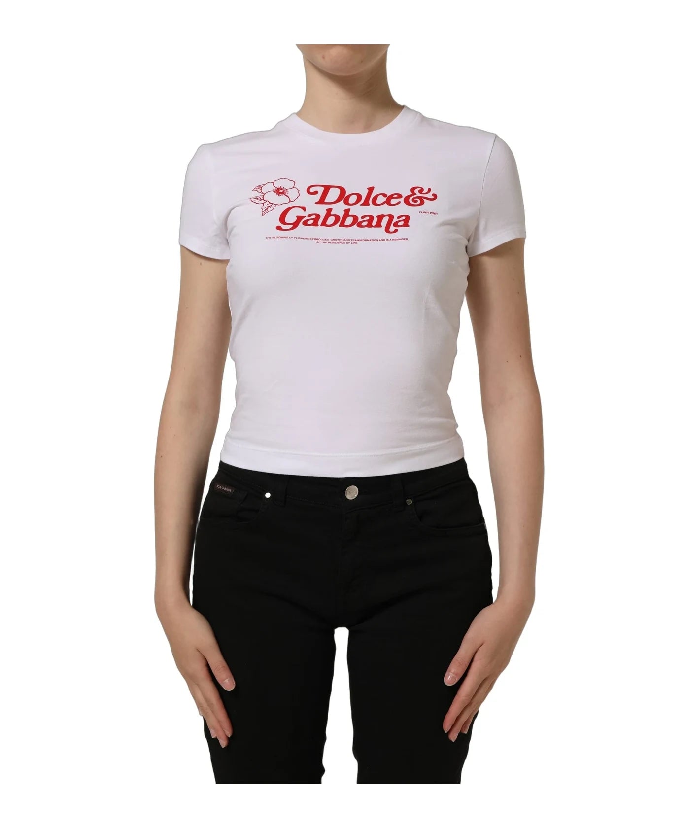 Dolce & Gabbana T-Shirt in white, Cotton — view 3