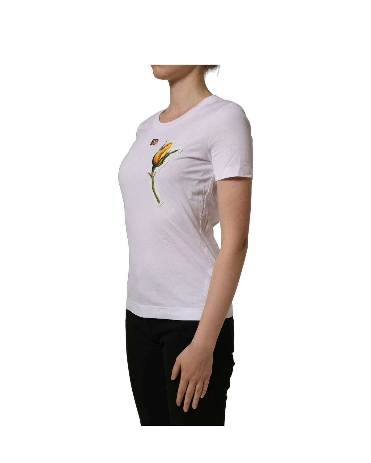Dolce & Gabbana T-Shirt in white, Cotton — view 4