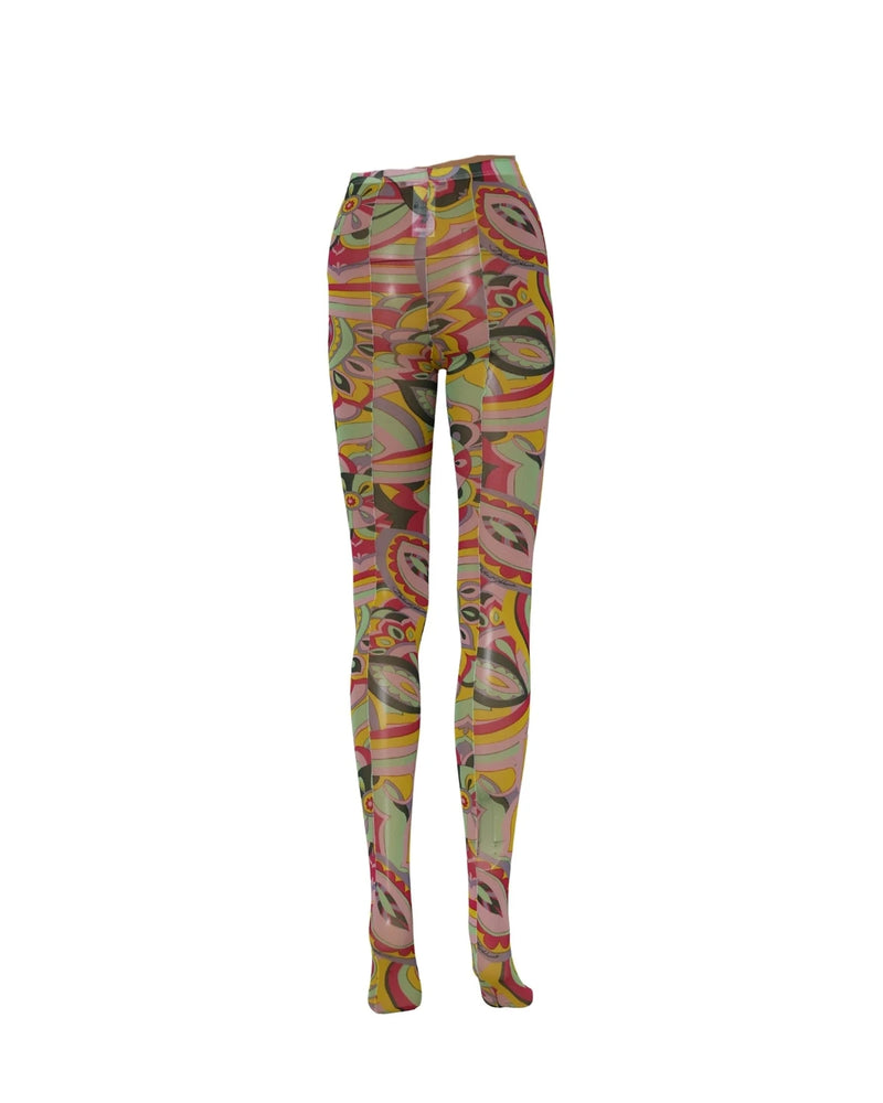 Dolce & Gabbana Tight in multicolor, Nylon — view 4