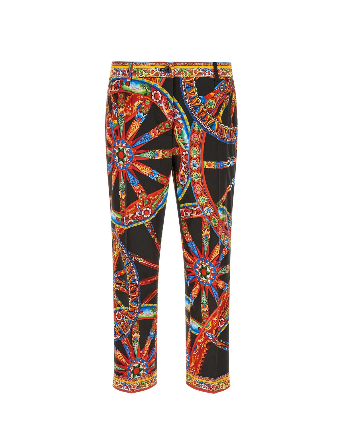 Dolce & Gabbana Trouser in multicolor, Cotton