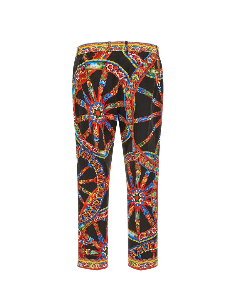 Dolce & Gabbana Trouser in multicolor, Cotton — view 2