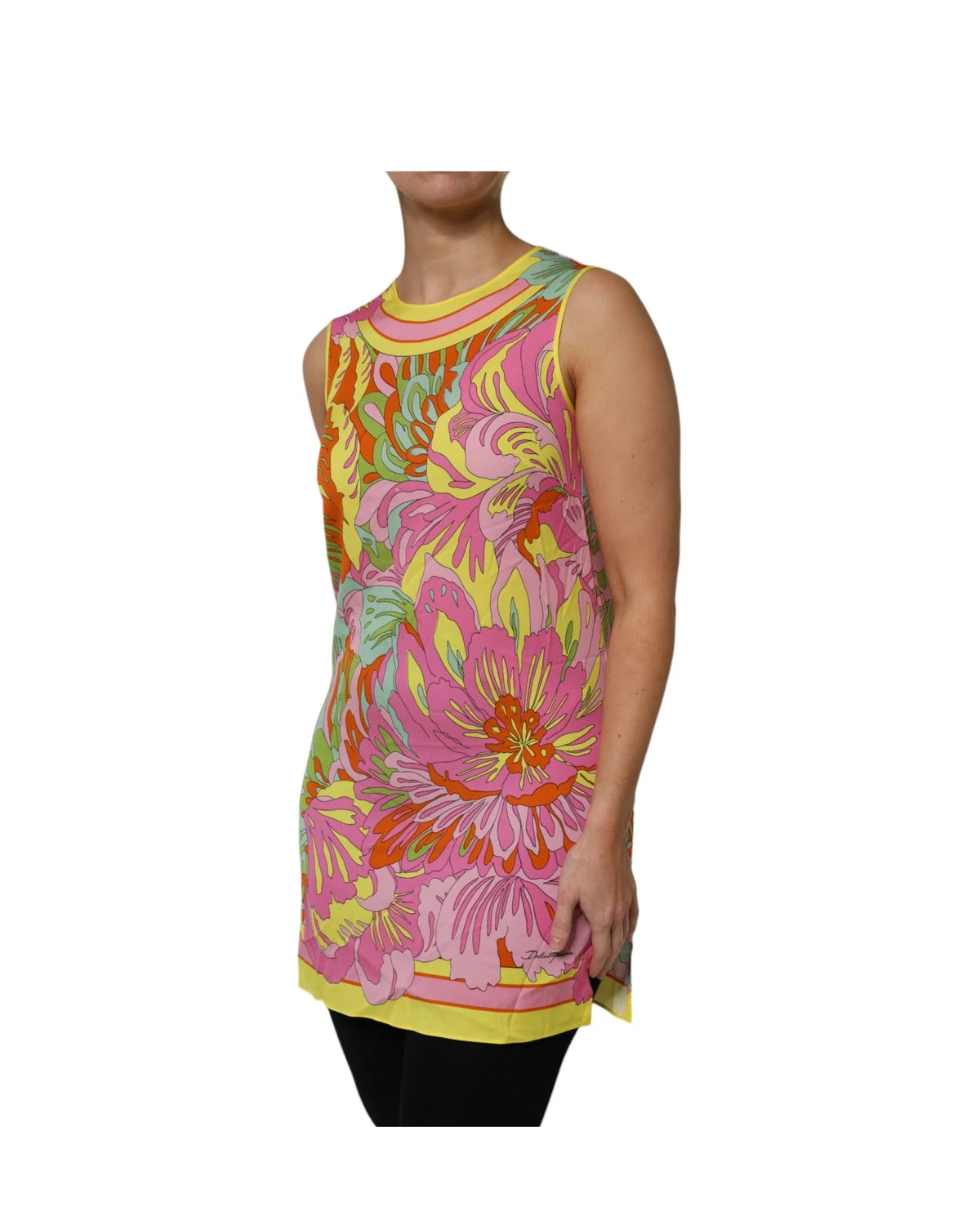 Dolce & Gabbana Tunic in multicolor, Silk — view 3