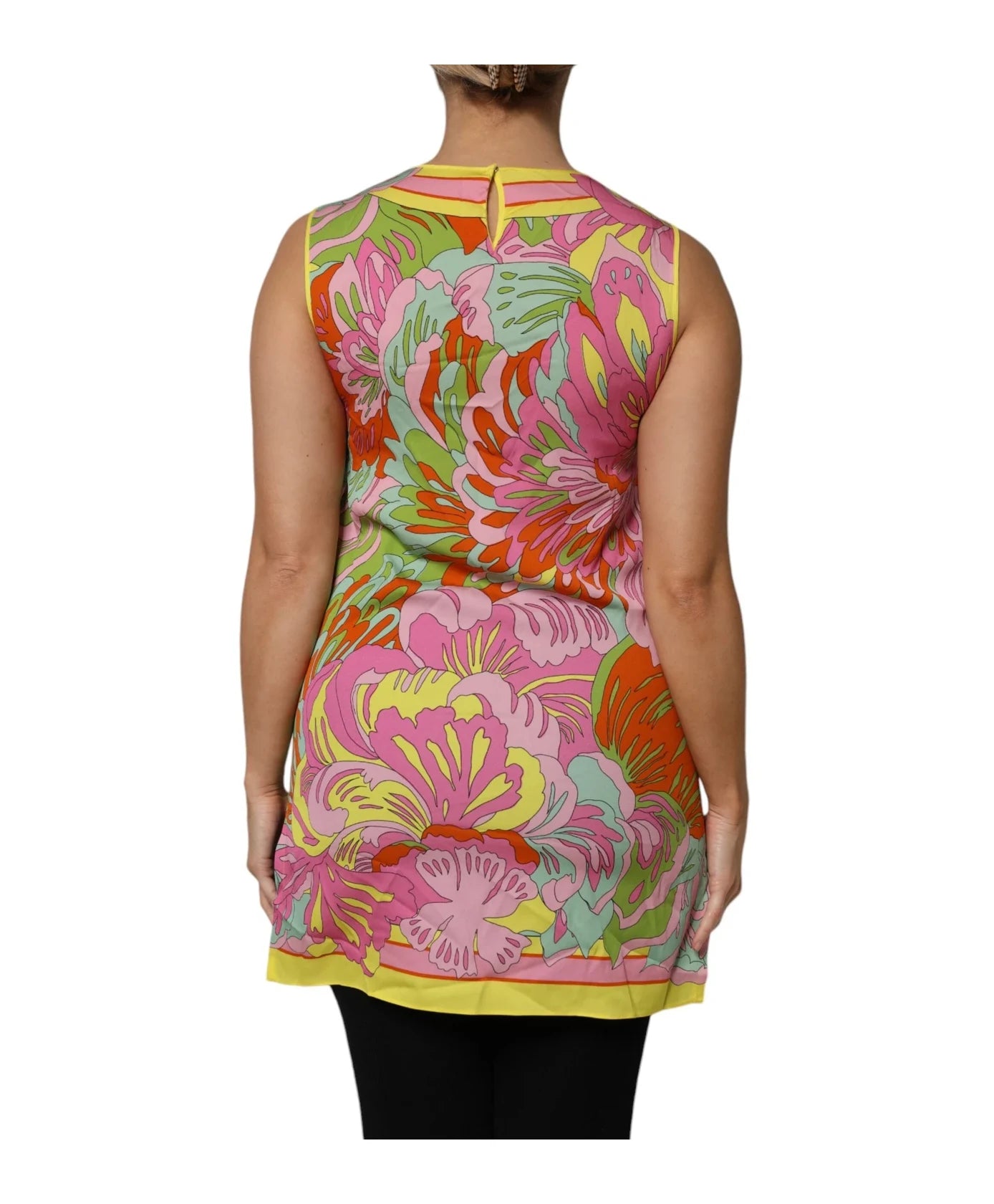 Dolce & Gabbana Tunic in multicolor, Silk — view 4