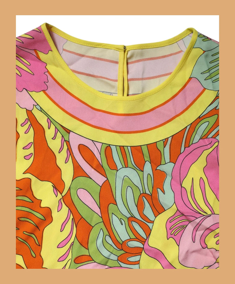 Dolce & Gabbana Tunic in multicolor, Silk — view 6