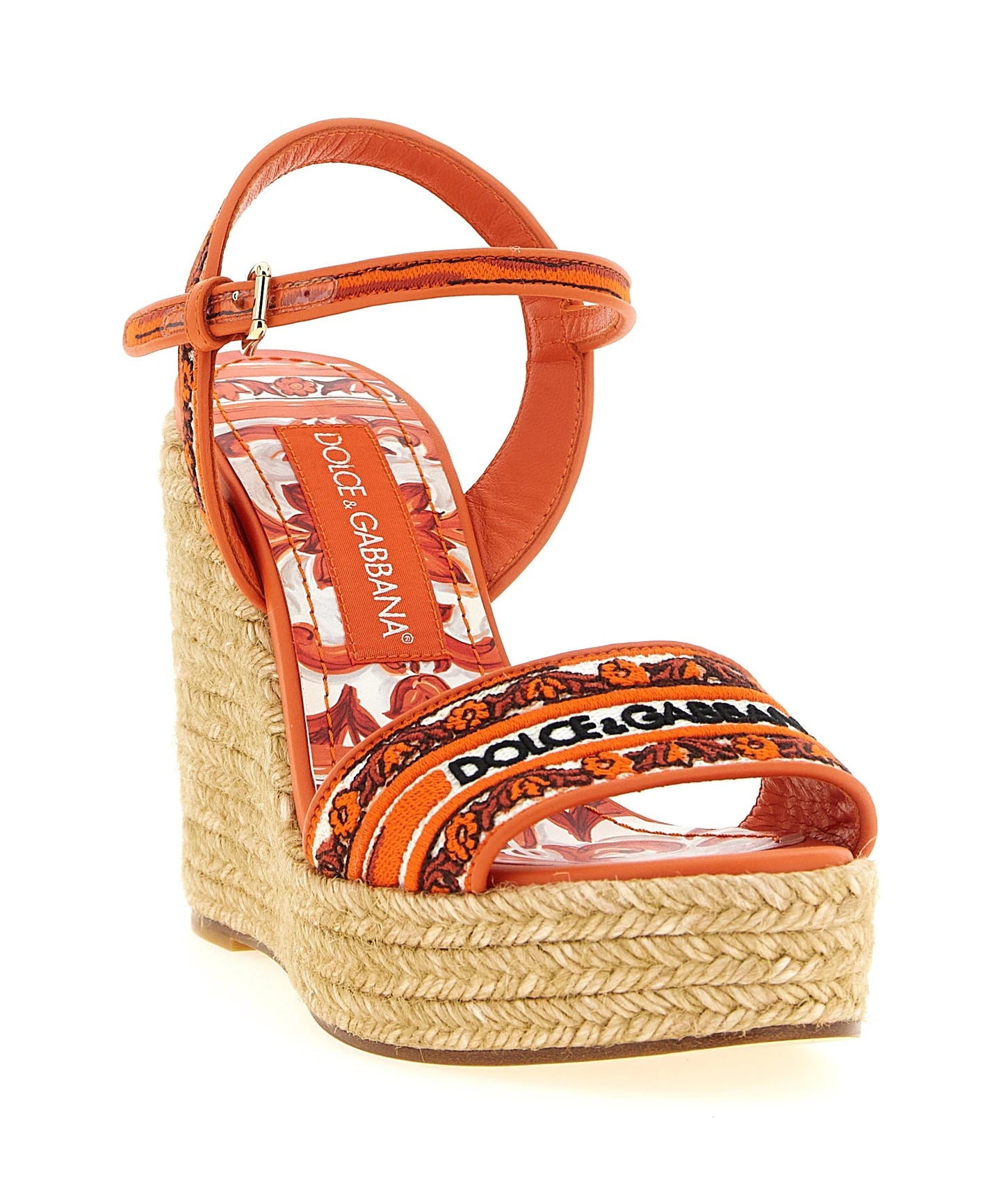 Dolce & Gabbana Orange Wedges 