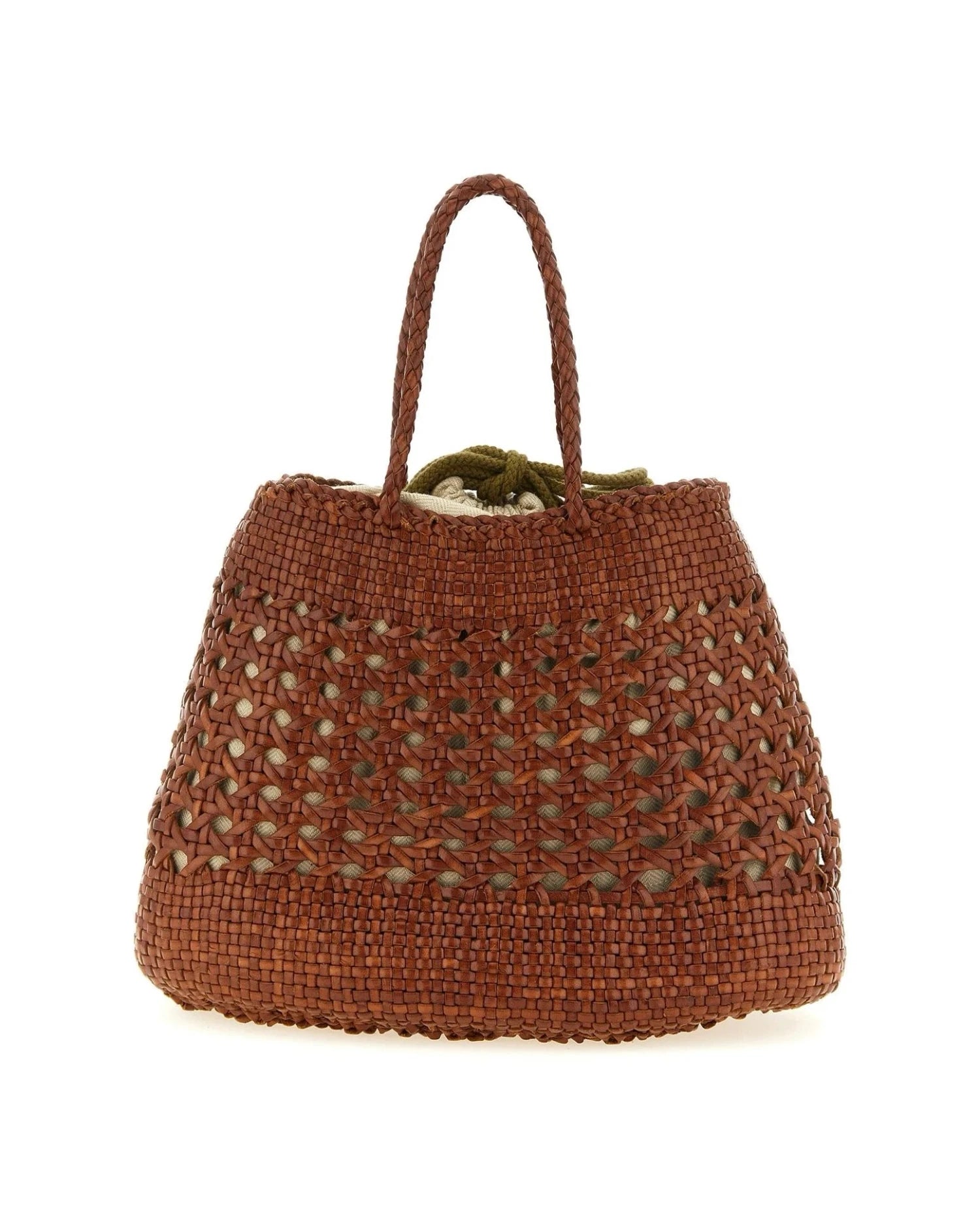 Dragon Diffusion Tote Bag in brown, Calfskin Leather
