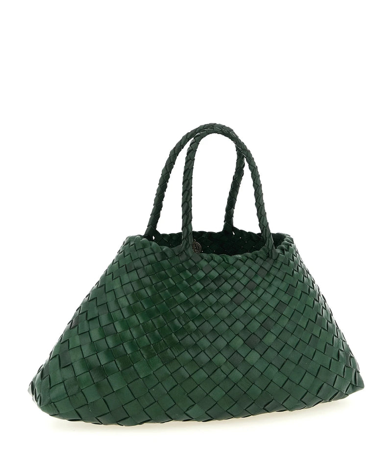 Dragon Diffusion Shopper Bag in green, Calfskin Leather — view 2